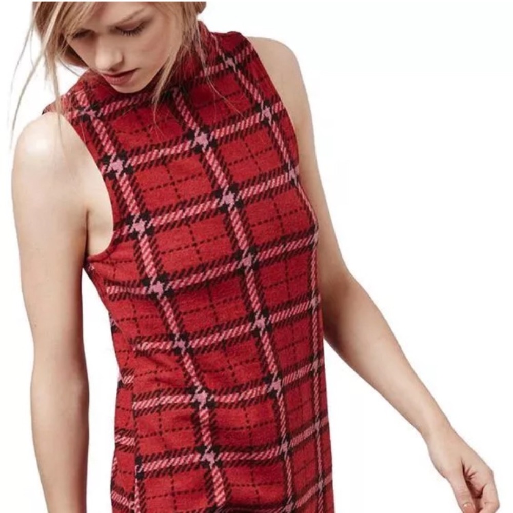 Top shop plaid dress